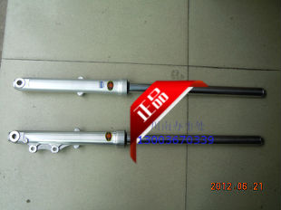 川南减震器CB125T加长前减震器（LX125-5)（中心距74.5cm芯31mm)图片