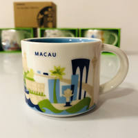Starbucks YAH City Cup 59ml Mini Collector's Edition Ceramic Mug Paris London Japanese Children's Water Cup thumbnail 3
