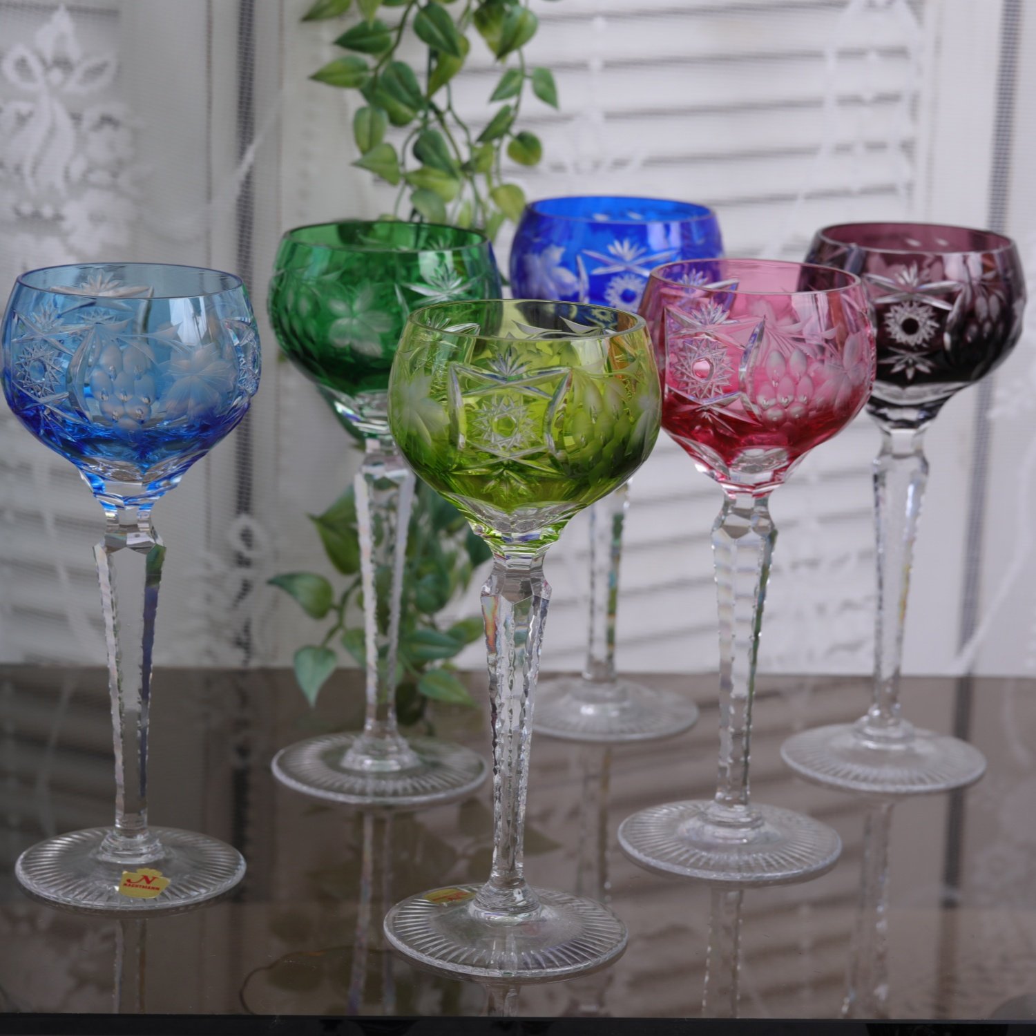 特价现货德国奈赫曼中古经典葡萄藤甜酒杯红酒杯香槟酒鸡尾酒杯