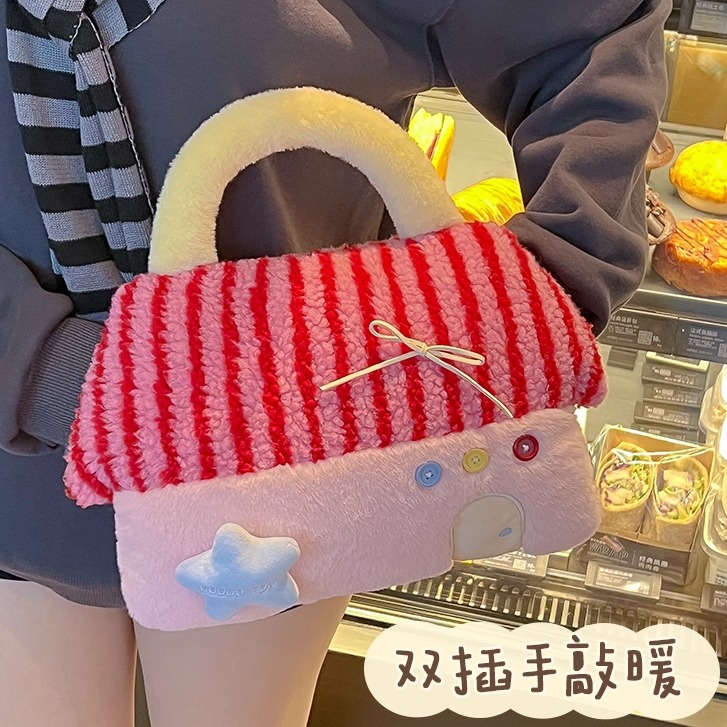 手提热水袋防爆暖手宝暖水袋