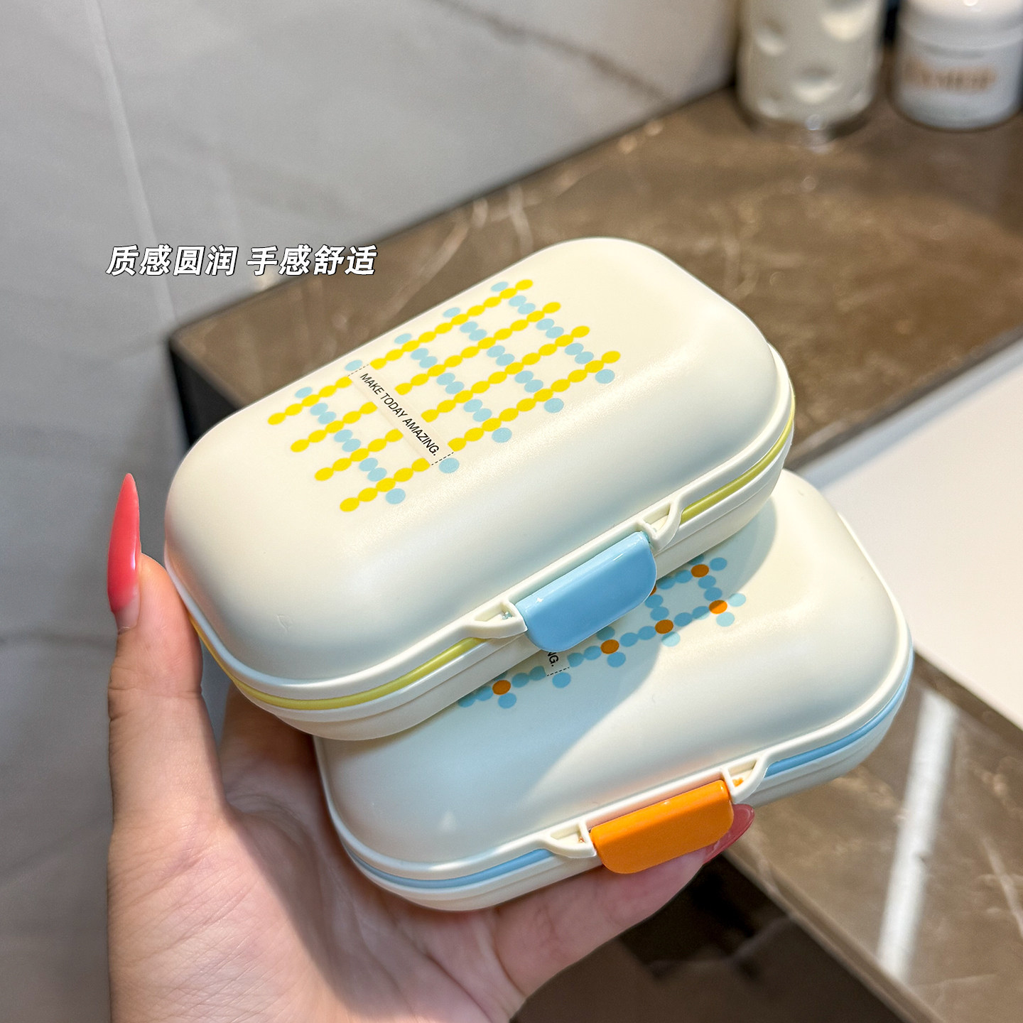 旅行便携式香皂盒沥水带盖