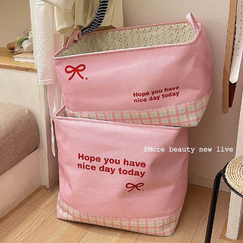 脏衣篓家用折叠高级感脏衣服洗衣篮口篓大容量毛绒玩具收纳筐神器