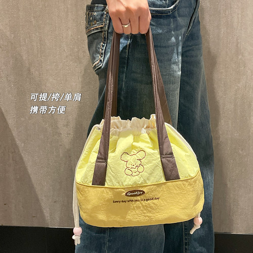手提保温饭盒袋通勤上班族