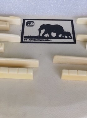 高端定制猛犸牙吉他琴桥琴枕下弦枕古典民谣