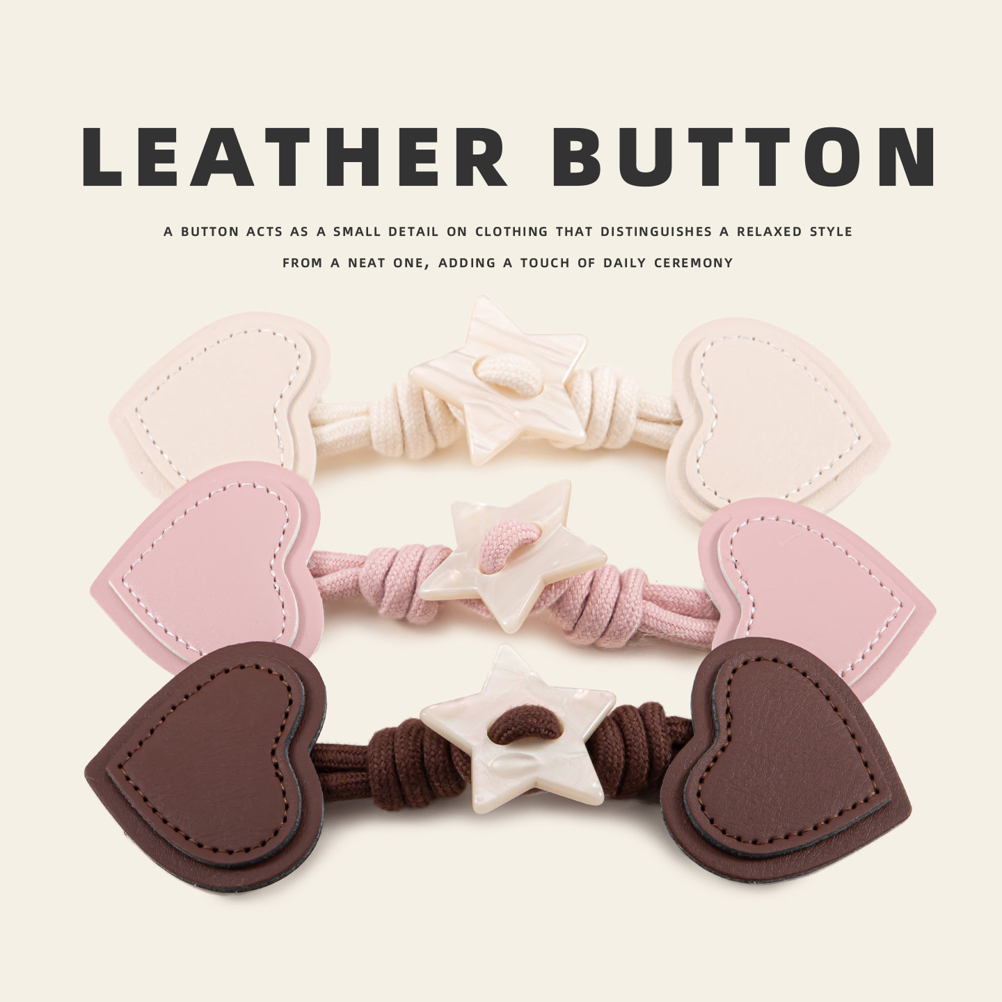 高端精致皮质外套牛角扣风衣大衣扣子配件时尚对扣纽扣各种大全