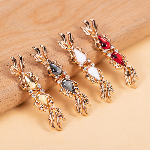 TTT金属金鱼国风对扣纽扣