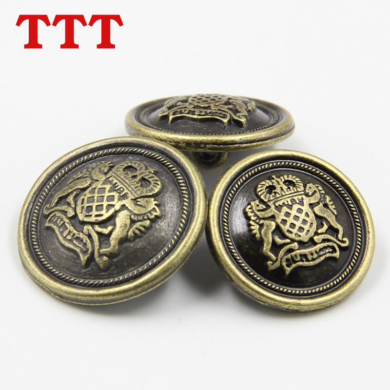 TTT金属英伦风钮扣复古扣子