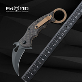 意大利狐狸原装 进口户外多功能工具刀随身便携锋利水果刀599折刀