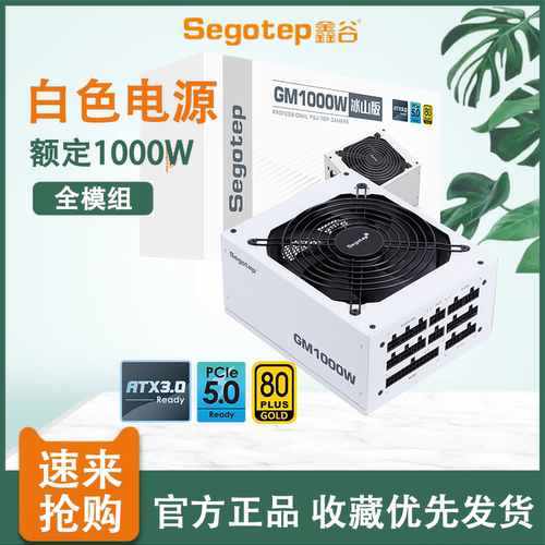 金牌全模组电源鑫谷ATX3.0全新