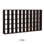 烧桐木博古架实木桐木墙茶具架隔断置物架客厅多宝阁可壁挂格子架