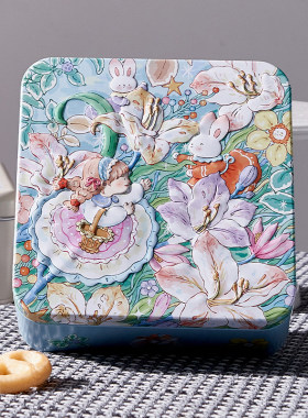 可爱卡通立体巧克力盒子