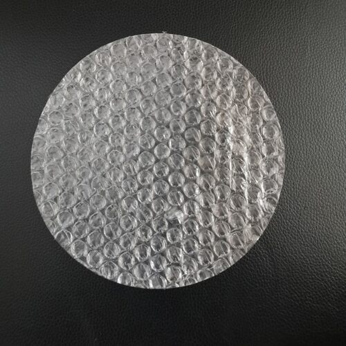 个性风圆形包装防碎汽泡膜铁盒