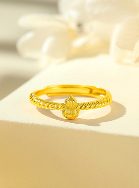 Winy925纯银福禄戒指国潮小众可调节指环轻奢高级感