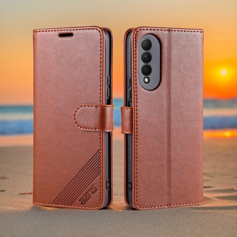 适用华为nova10Z手机壳翻盖式防摔全包皮套华为可插卡钱包款式保护套男女时尚软胶简约皮夹