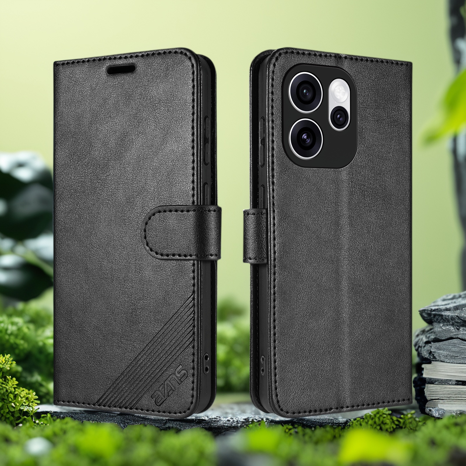 适用oppo Reno15Pro 5G手机壳防摔翻盖皮套插卡钱包款式全包软胶保护套男女新款式皮夹