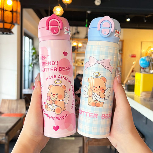 guloo儿童水杯2025新款保温杯女