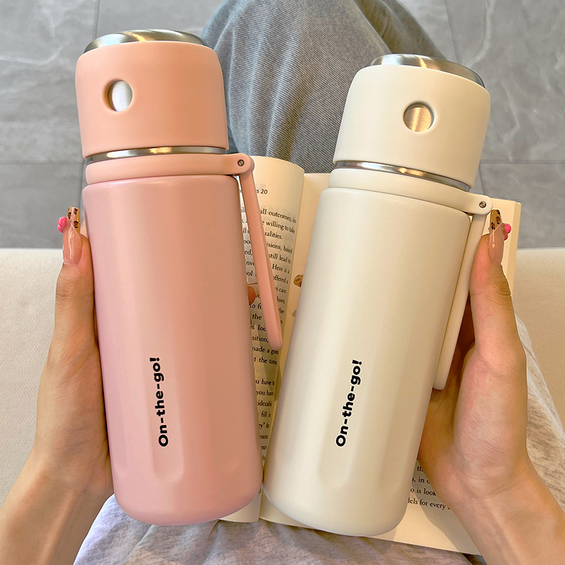 保温杯茶水分离大容量316不锈钢