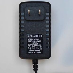 适用美达罗捷热敏条码标签打印机BT58E-BY电源适配器DC9V2A配件线