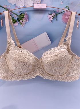 正品黛安芬经典款文胸性感蕾丝薄杯透气百搭胸罩H16-226肤色内衣