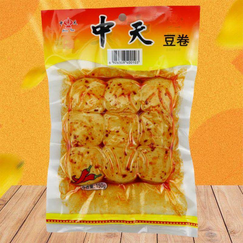 豆卷豆条150g香辣下酒菜豆腐干怀旧休闲零食豆制品麻辣大辣条
