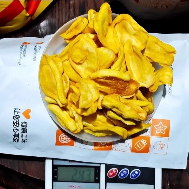 越南风味特产菠萝蜜干即食新鲜水果干果脆片办公室小吃孕妇零食