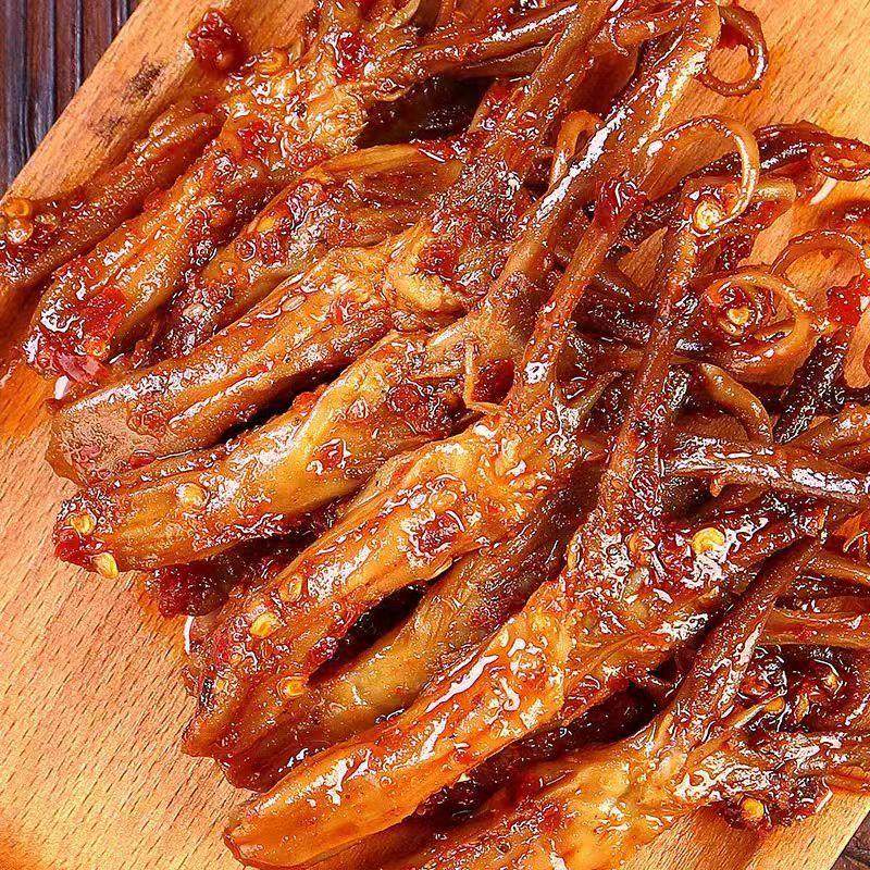香辣鸭舌卤味鸭舌头熟食小吃开袋即食温州特产麻辣零食休闲下酒菜