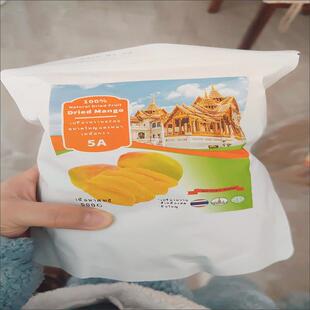 泰吉象5A泰国风味芒果干500g混合水果干果脯蜜饯休闲追剧零食散装