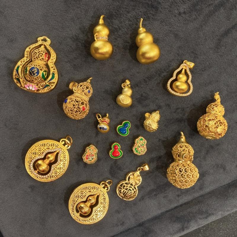 葫芦配件铜女吊坠挂坠项链坠饰品