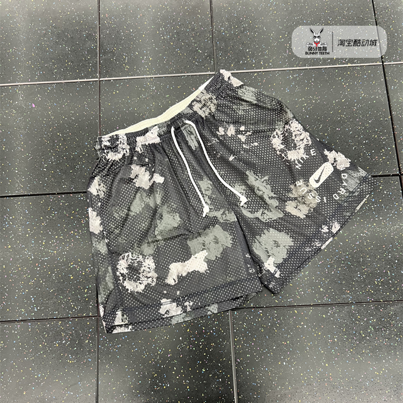 耐克NIKE STANDARD ISSUE花卉双面穿男子篮球训练速干短裤 DH7387