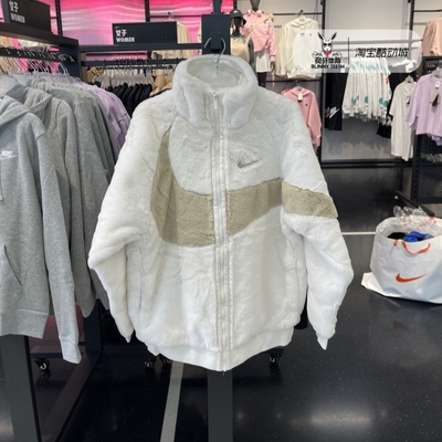 Nike耐克男子毛绒保暖夹克外套