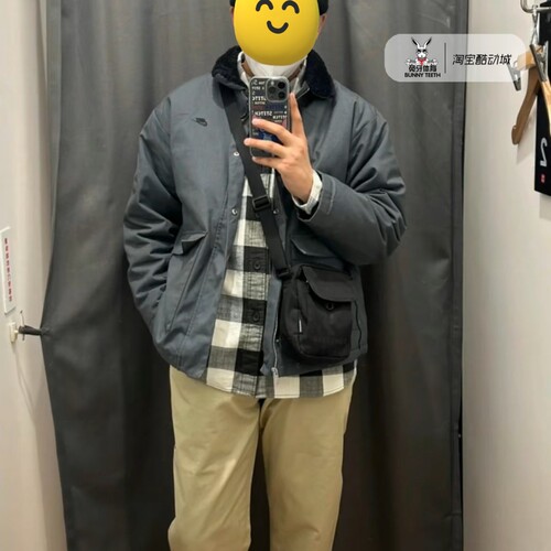 Nike耐克休闲男子翻领加绒外套
