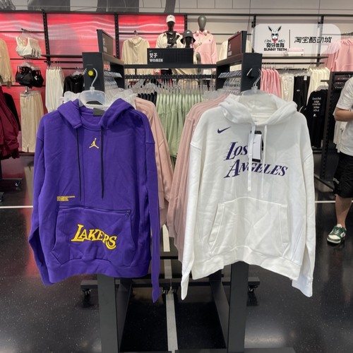NIKE耐克男子洛杉矶湖人队卫衣