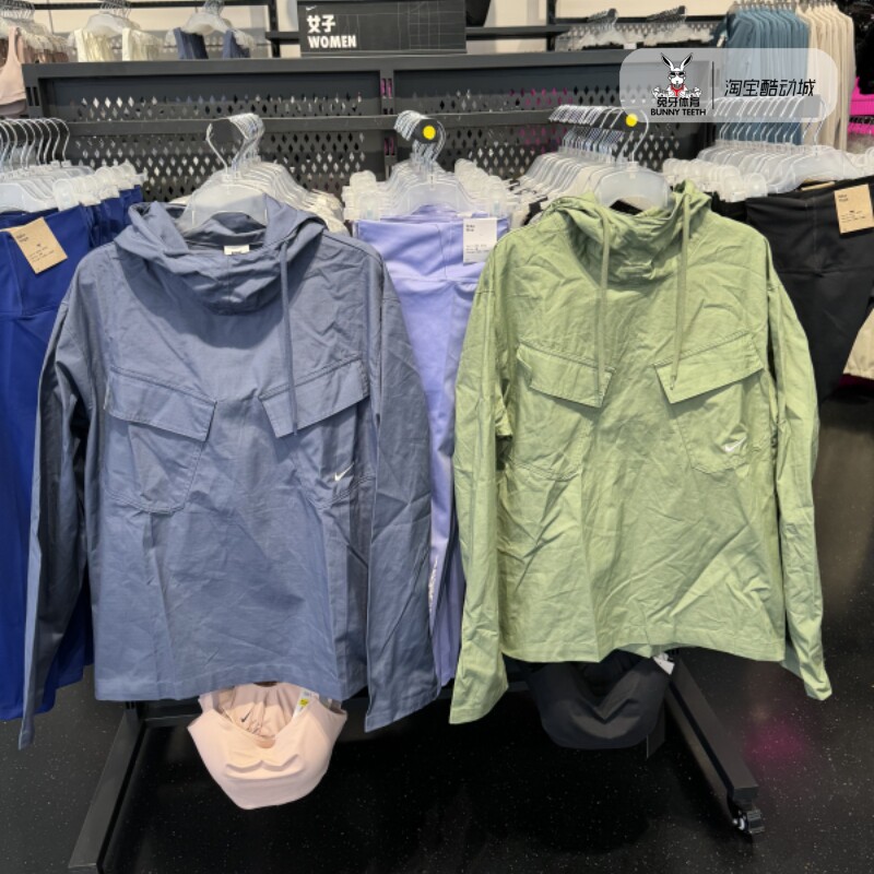 Nike耐克正品男子嘻哈休闲套头上衣工装宽松连帽运动卫衣 DX0718