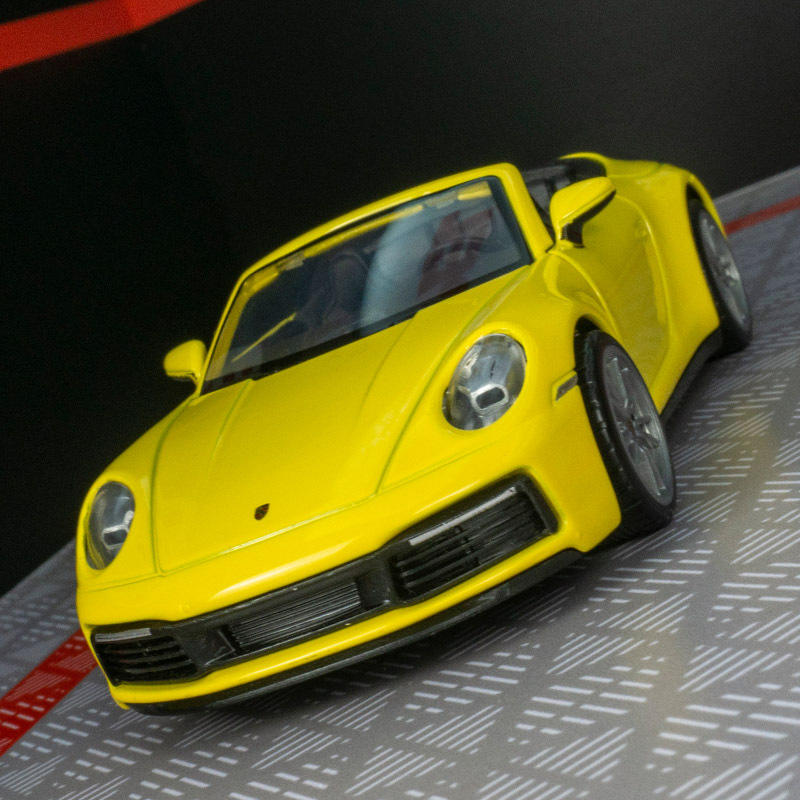 新款 仿真911咔雷拉合金车模敞篷金属跑车儿童玩具模型车