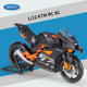 12KTM 新款 威利1 RC8C公路赛重机车仿真合金成品摩托车模型玩具
