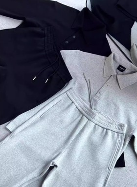 【KEBUSI】必入高品质懒人通勤套装Q弹挺阔空气层双面棉男女#T001