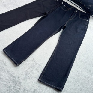 男女 必入2021M高品质固色原牛宽松复古牛仔裤 K015 KEBUSI