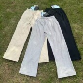 KEBUSI 夏季 凉感速干宽松A字微喇休闲百搭卫裤 男女 K016