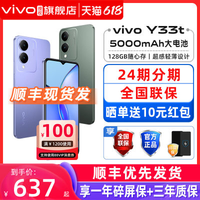 vivoY33t手机全网通大电池