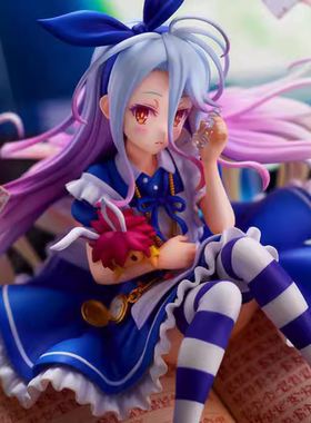 正品全新 SSF eStream 游戏人生 白 爱丽丝梦游仙境 手办