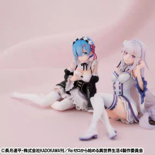 MH从零开始的异世界生活Melty Princess掌心艾米莉亚 蕾姆手办
