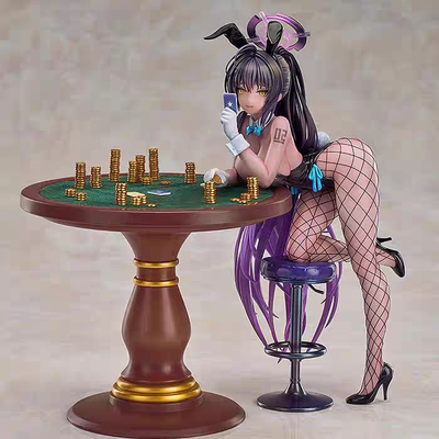 正品 gsc GSAS 蔚蓝档案 角楯花凛 Bunny Game Playing 手办