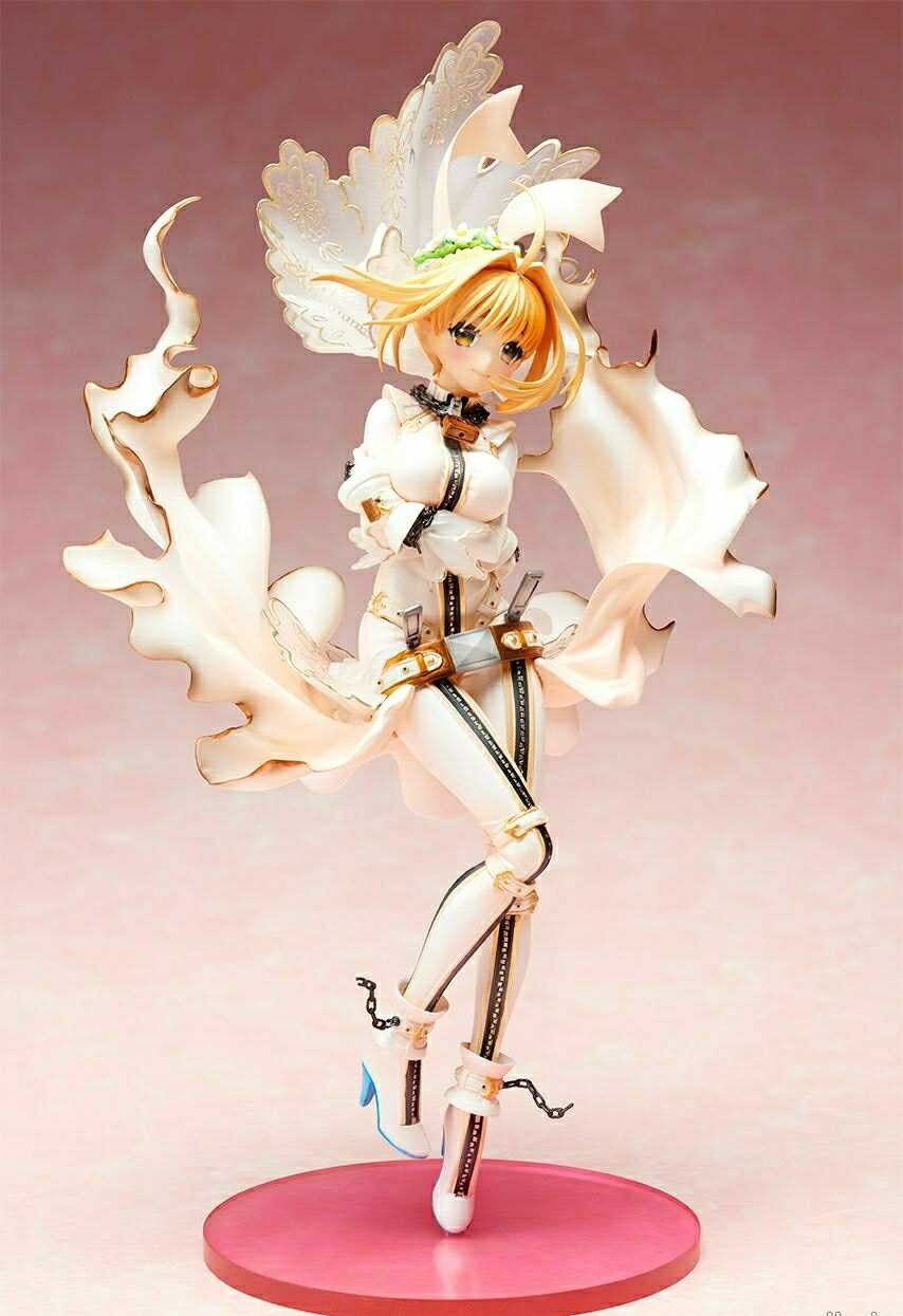婚纱尼禄 hobbymax fate 花嫁saber 手办 fgo 日版 豪华版