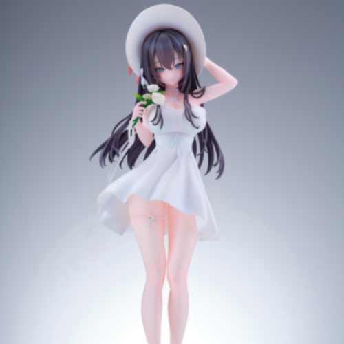 正品全新 OMAHA MANTA 手办 连衣裙少女 原画