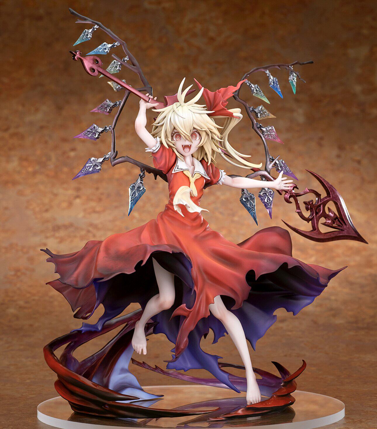 正版全新 quesQ 东方Project 二小姐 芙兰朵露 红魔城传说版 手办