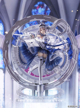 正品全新 SSF 约战 狂三外传 白之女王 蓝宝石皇家礼服 手办