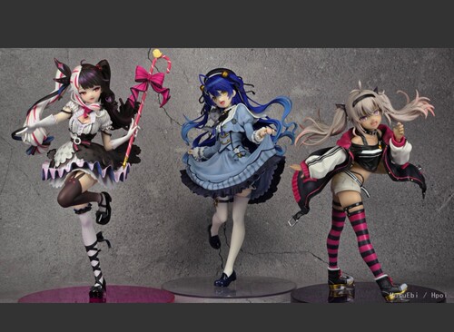 彩虹社 虚拟主播 天宫心 夜见蕾娜 魔使真央 furyu F:NEX手办fnex