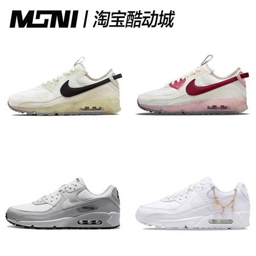 Nike/耐克Air Max 90低帮网布舒适气垫男女运动鞋