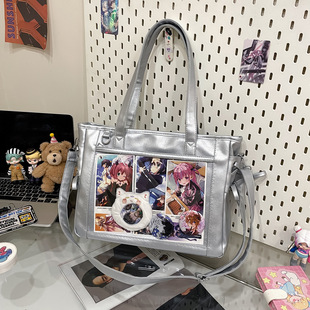 穗子日系大食量谷子吧唧痛包斜挎包日常通勤百搭手提包女多功能