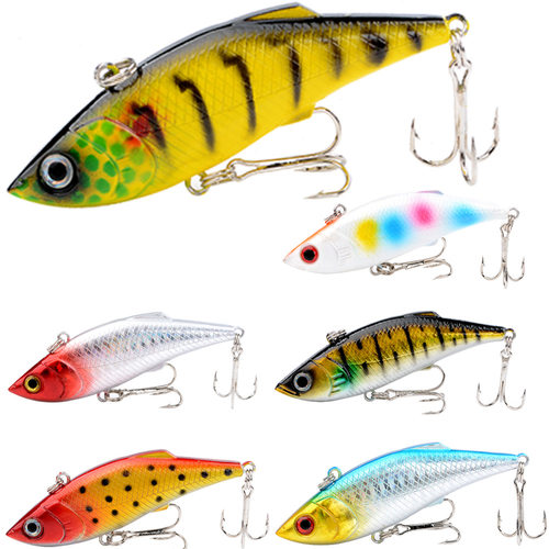 阿穗厂家批发 6色全泳层路亚假饵VIB  8cm/11.8g  塑料仿生垂钓